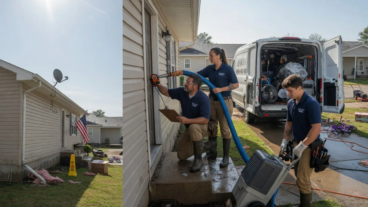 Ceiling Water Damage Restoration in Wilson, AR near me